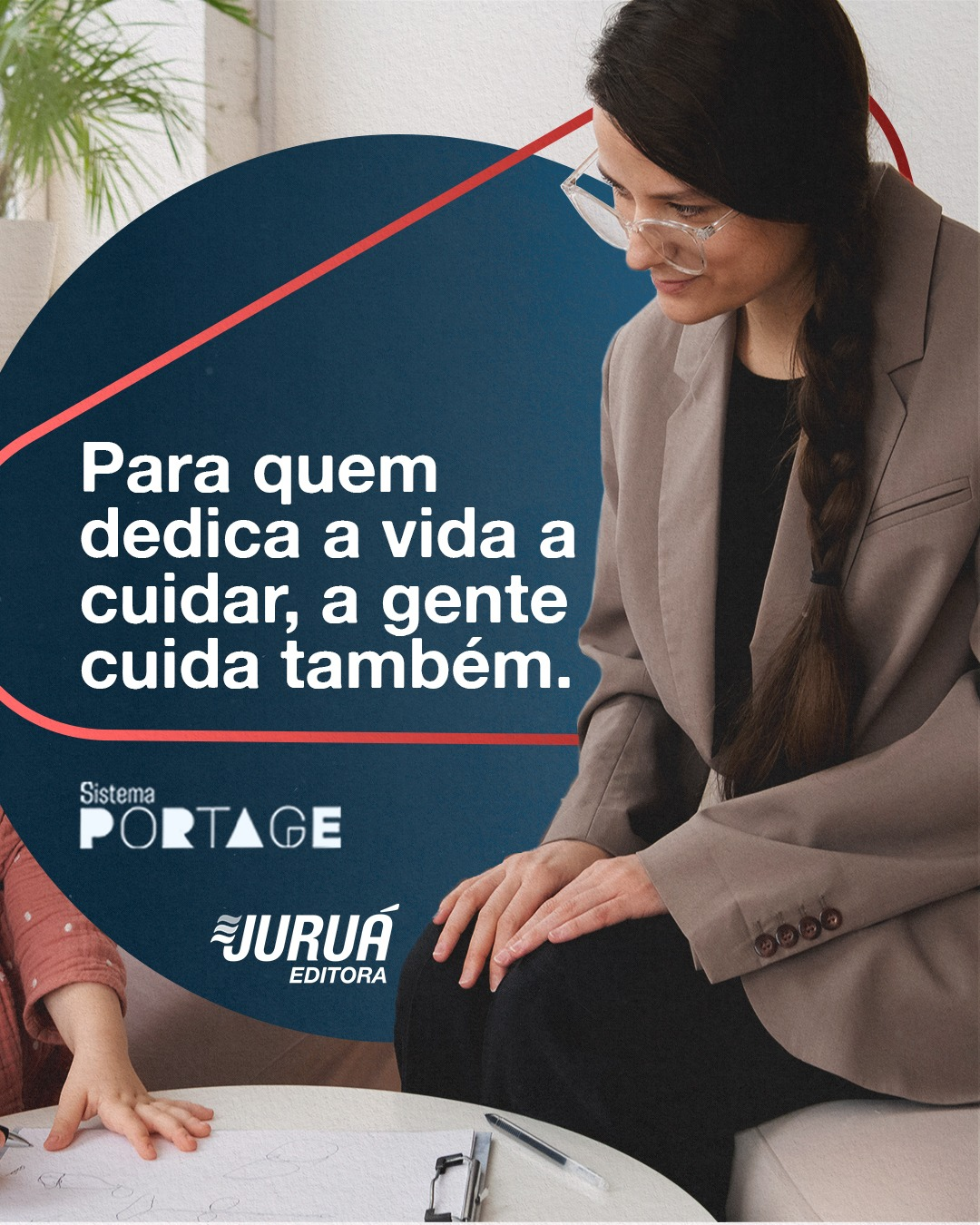 Para quem dedica a vida a cuidar, a gente cuida também